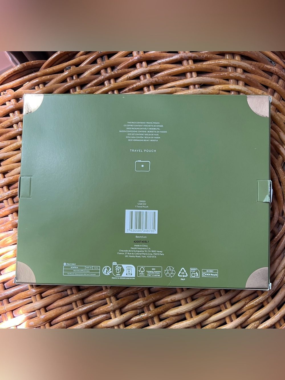NESPRESSO Travel Pouch - NEW IN BOX - Picture 3 of 8